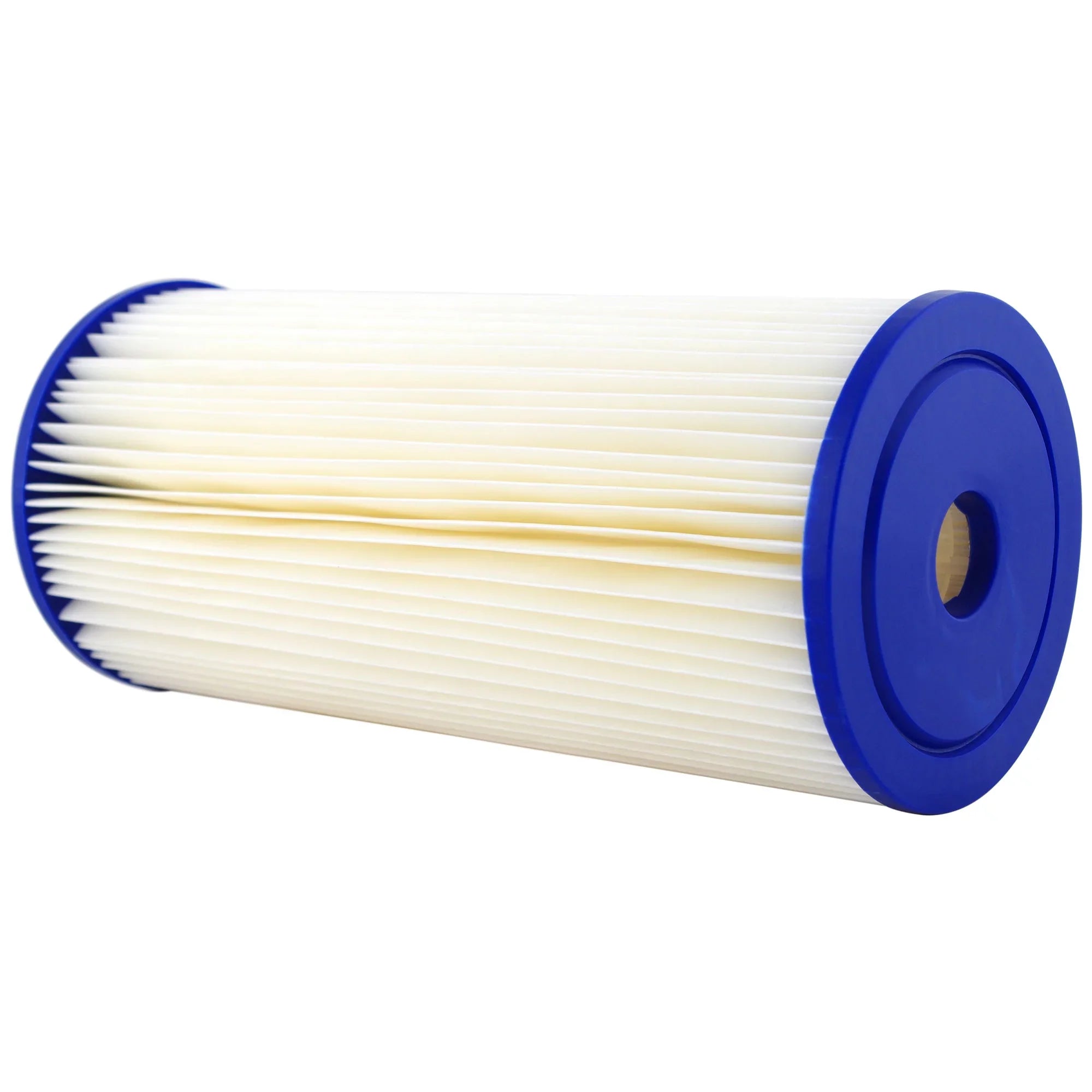x Pack) 4.5" Filter Micron 10 Pleated 30 Polyester SpiroPure (8 Cartridge,