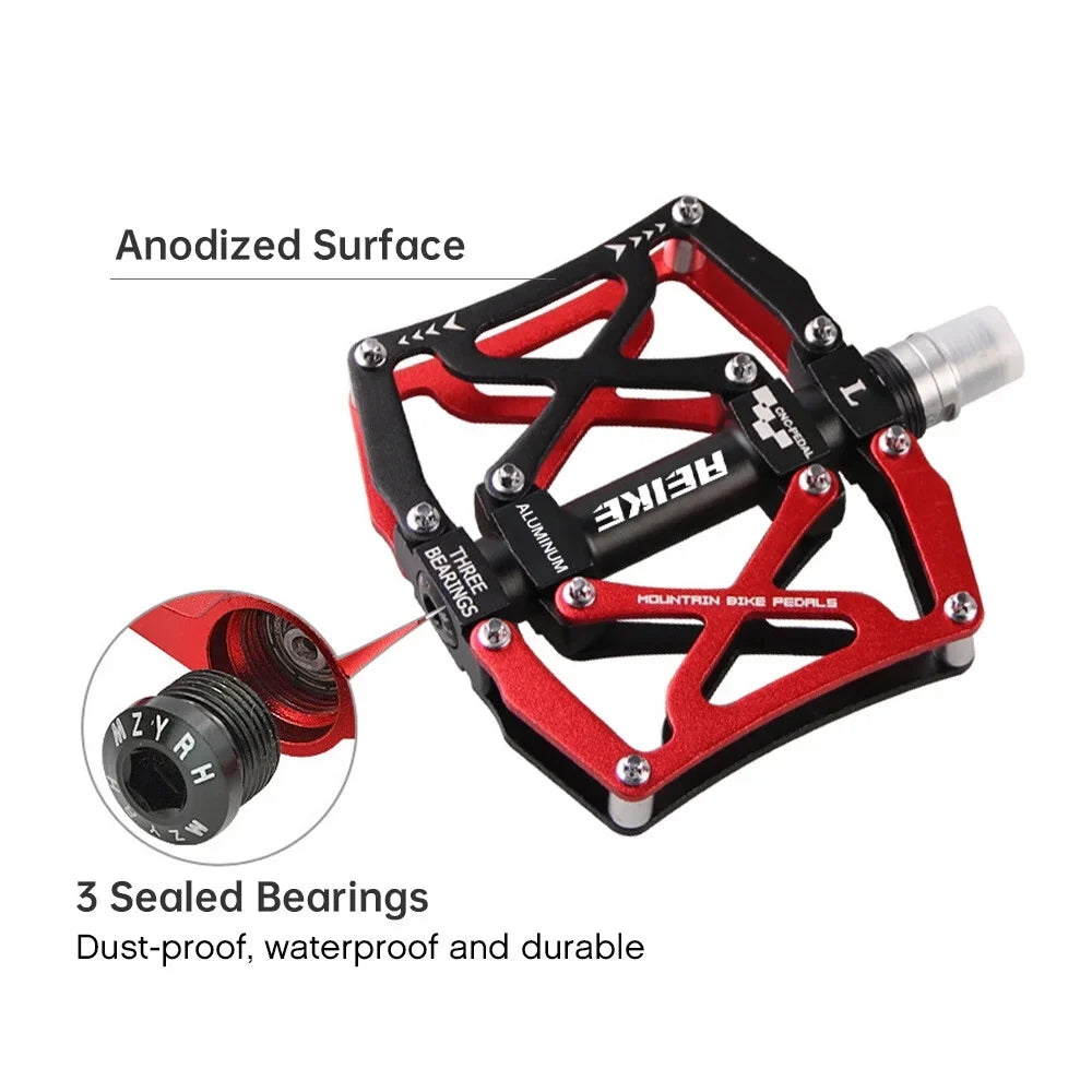 Lightweight MTB Cycling Bike Bike Platform Pedals Mountain Aeike Pedals Bicycle Aluminum Road Pedals