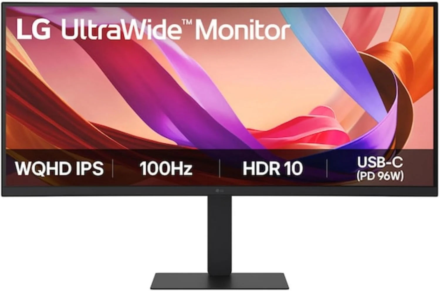 Lg Ultrawide 34U650A-B 34" Ultra Large Pc Display - Panel Ips O Rozdzielczości Qhd (3440 X 1440), 5Ms Gtg 100Hz, Hdr 10, Dci-P3 99% (Cie1931), Pbp, Pi
