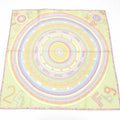 (Good) Multicolor HERMES Women's Silk Carre Pre-Owned Hermes Scarf Petit