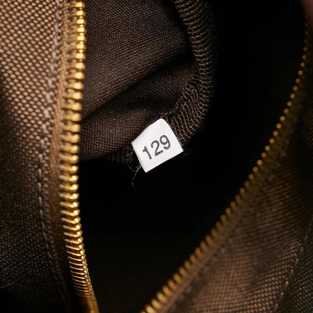 Fabric Crossbody Logo (Good) Unisex Brown Prada Crossbody Bag Authenticated Canapa Canvas Pre-Owned