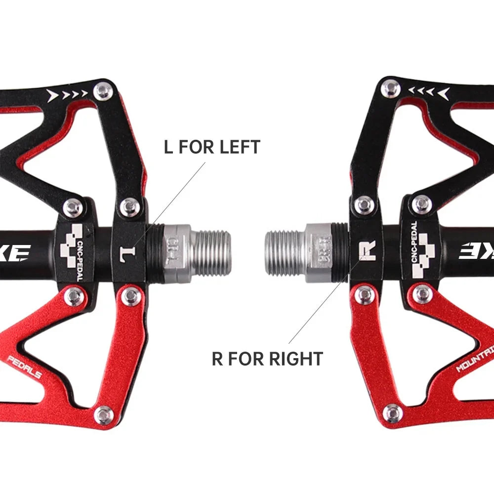 Lightweight MTB Cycling Bike Bike Platform Pedals Mountain Aeike Pedals Bicycle Aluminum Road Pedals
