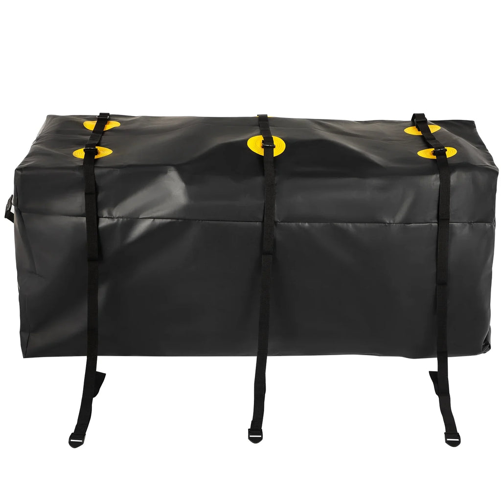 Carrier Hitch Waterproof Cargo Hitch Hitch Bag SUV Duty Feet), Heavy Bag, Fits Truck Carrier 840D for Car Basket BENTISM Straps, 60"x24"x26" (22 Vans Cubic Reinforced Cargo with ,