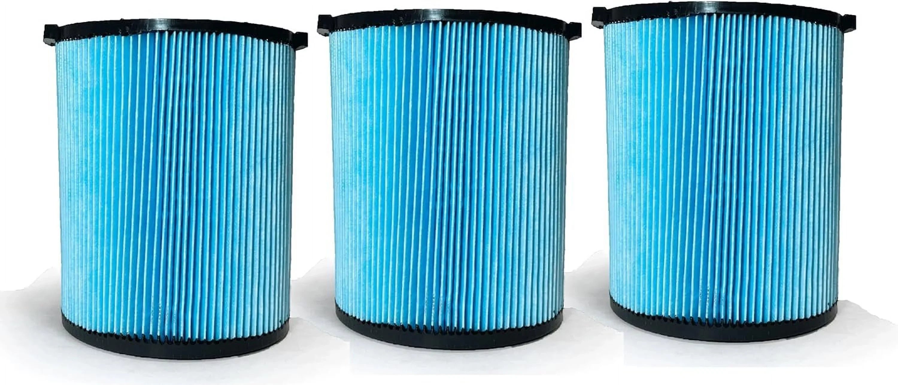 WD0970 WD09700 3 WD06700 3-Layer VF5000 72952 Ridgid WD1270 Wet/Dry 5-20 WD1450 Filter Vacs Gallons with Nispira WD1851 Vacuum Pack WD1680 High-efficiency RV2400A. Replacement Compatible