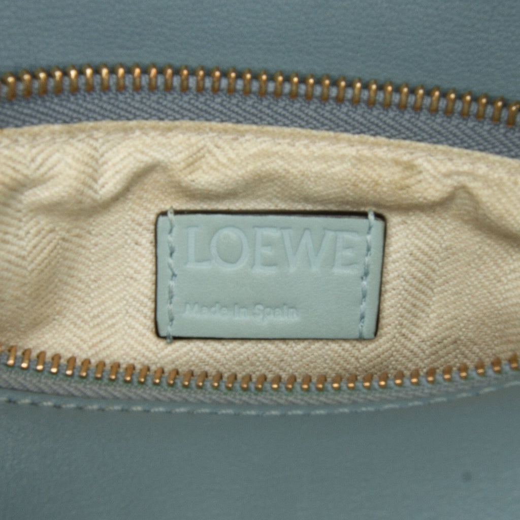 Pre-Owned Bag Small Leather (Good) Puzzle Calf Satchel Unisex LOEWE Authenticated Tricolor