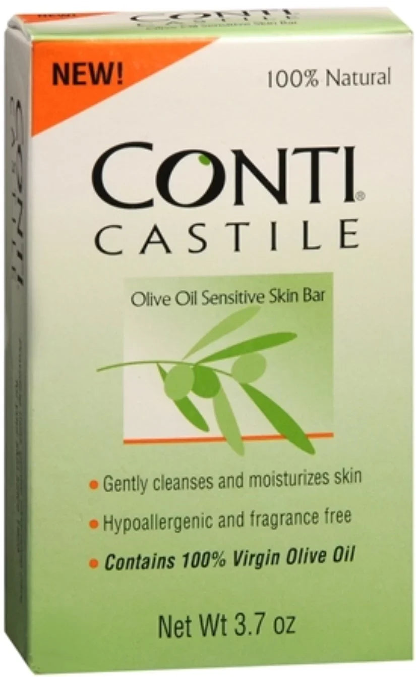 of Soap 6) oz 4 Olive Conti Castile Oil (Pack