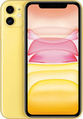 '+ Yellow 11 128GB iPhone GSM Apple CDMA (Refurbished) / (6.1-inch) - (A2111) Smartphone Restored