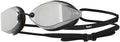 Mirrored Tracer Frame/Silver X Gasket/Silver Lens Goggle BLK Mirror Racing Metallic TYR