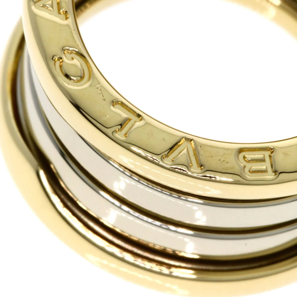 #47 Band Women's 4 Ring Pre-Owned Limited B-zero1 (Good) Bvlgari Ginza K18 Yellow M Gold/K18WG BVLGARI