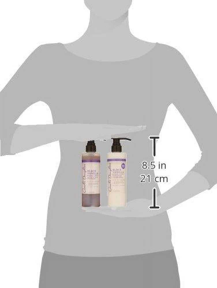 Conditioner Vary) Daughter (Packaging Conditioner May Moisture Hydrating and & Shine Free Shampoo and Sulfate Carol?s Hair Hair Shampoo Dry Hair, Vanilla Black Set Dull and For