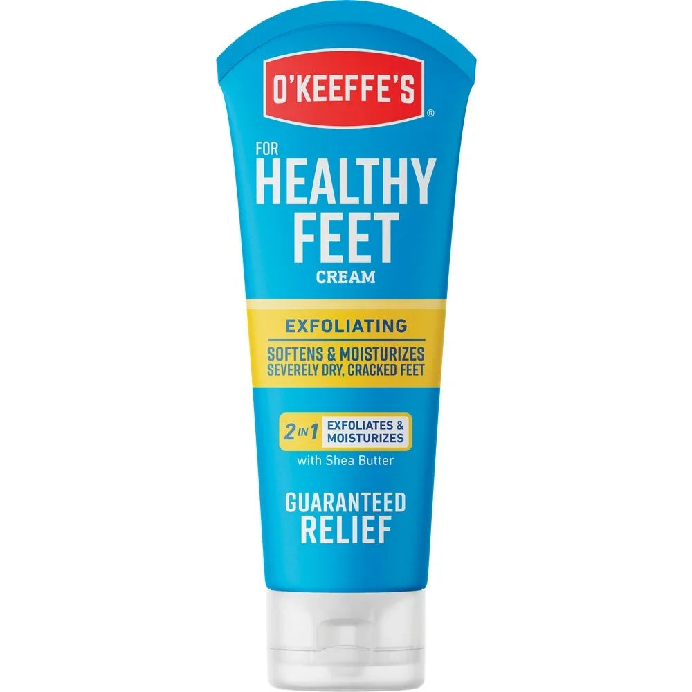 Exfoliating Foot Cream O'Keeffe's 3 Oz. Tube Healthy Feet