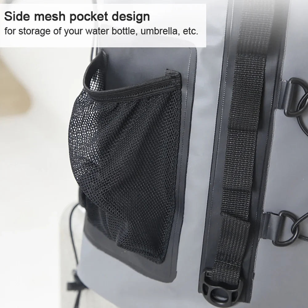 Paddle Handle Waterproof Bag,40l Handle 40l 40l Standup And Carry Smooth Handle Carry Standup KOETSU Waterproof Standup Carry Storage Zipper Smooth With 40l Paddle Standup Handle Carry Paddle