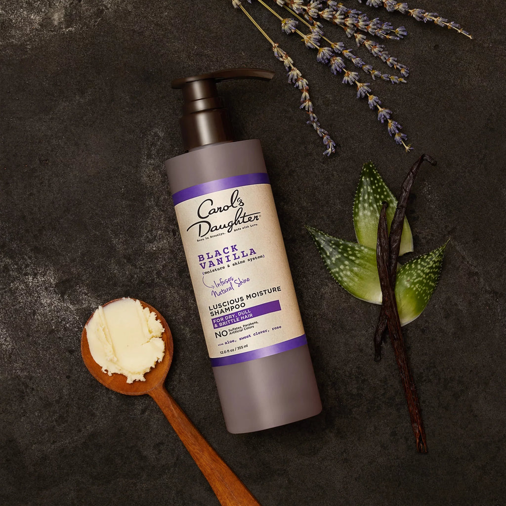 Conditioner Vary) Daughter (Packaging Conditioner May Moisture Hydrating and & Shine Free Shampoo and Sulfate Carol?s Hair Hair Shampoo Dry Hair, Vanilla Black Set Dull and For