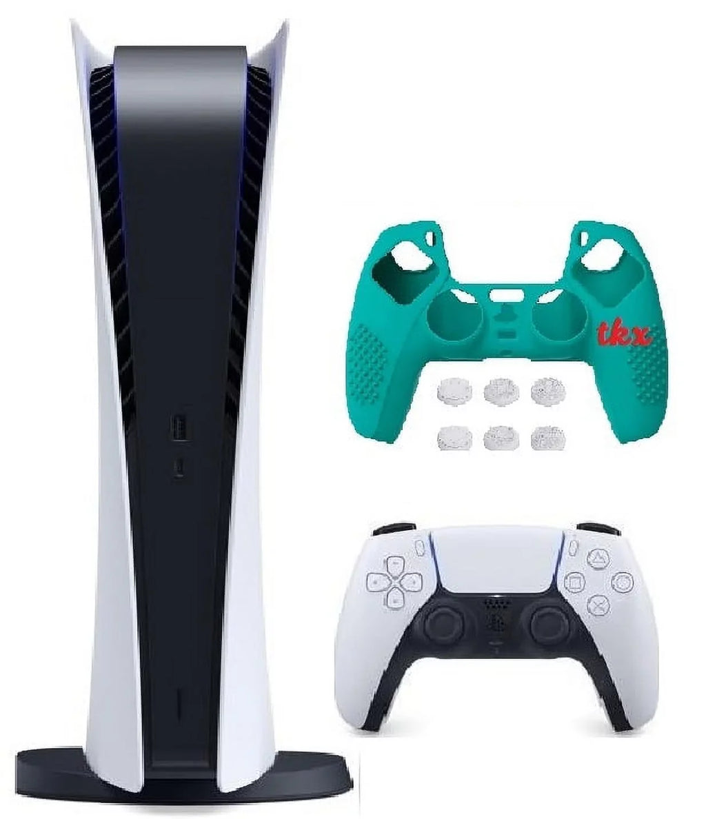Cover Skin Digital-Version Gaming W/ 2023 Controller PlayStation_PS5 Newest Console Silicone
