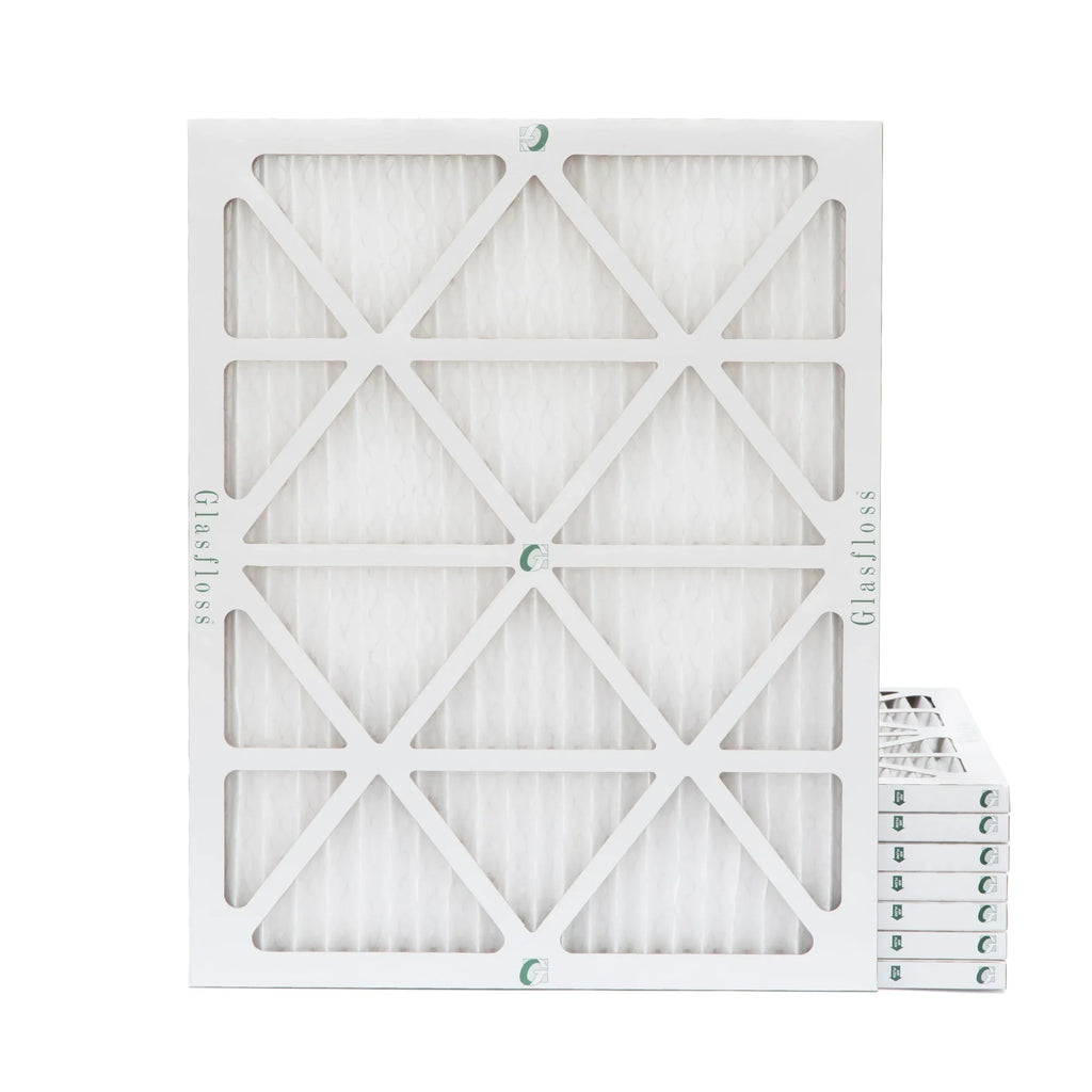Exact Size: 10 Furnace ( 14x20x1 7/8 x Filters 8 AC Glasfloss 13-1/2 Industries. 19-1/2 Pack by atmospheric ) x Pleated MERV