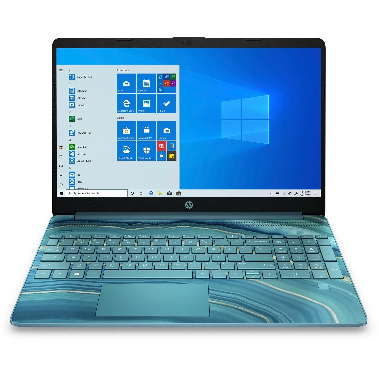 SSD (Refurbished) RAM, Pentium 7505, Restored 256GB 8GB Laptop Touch HP 15.6" Gold Intel 15-dy2026ds