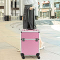 Box Cosmetic Case Rolling Large Space Extendable Trolley Makeup Train Storage