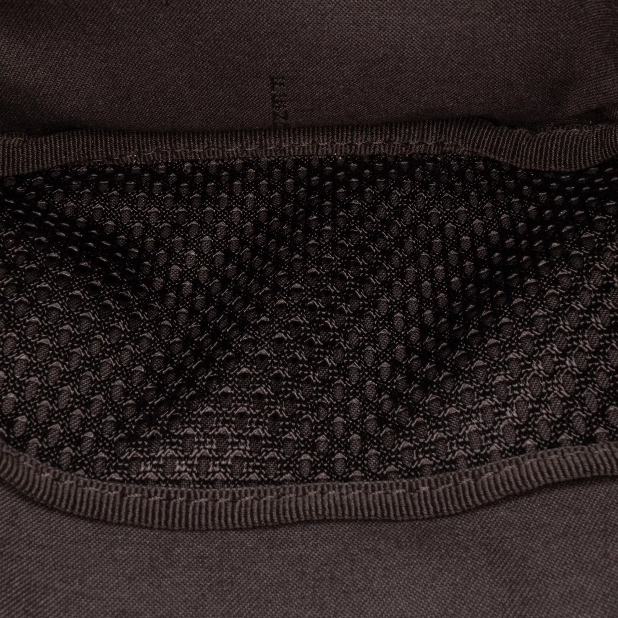 Knit Neoprene Bag Belt Pocket Perforated Grace Black Unisex Fendi Pre-Owned (Good) Vitello Authenticated Fabric FF