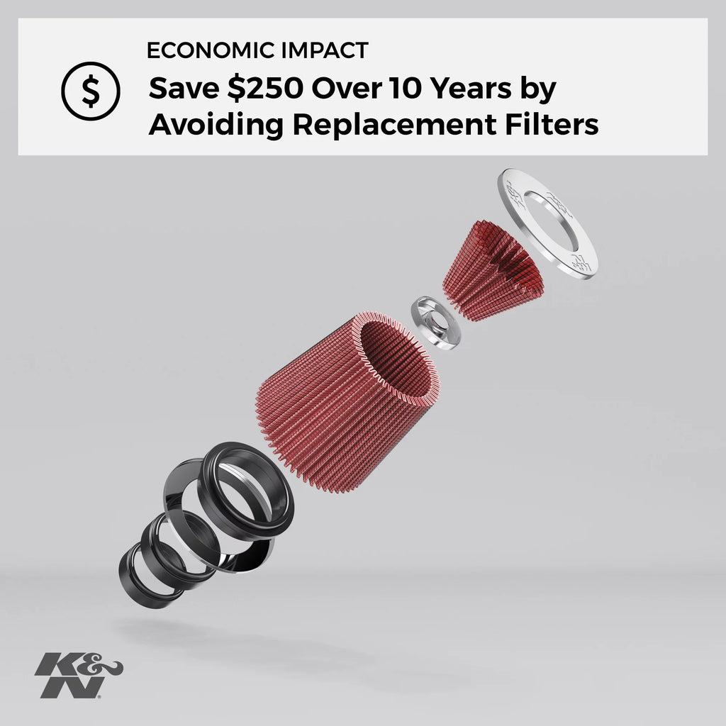 Filter: Engine Replacement Filter, High E-0655 Performance, oxygen K&N Heavy Industrial Washable, Premium, Duty: