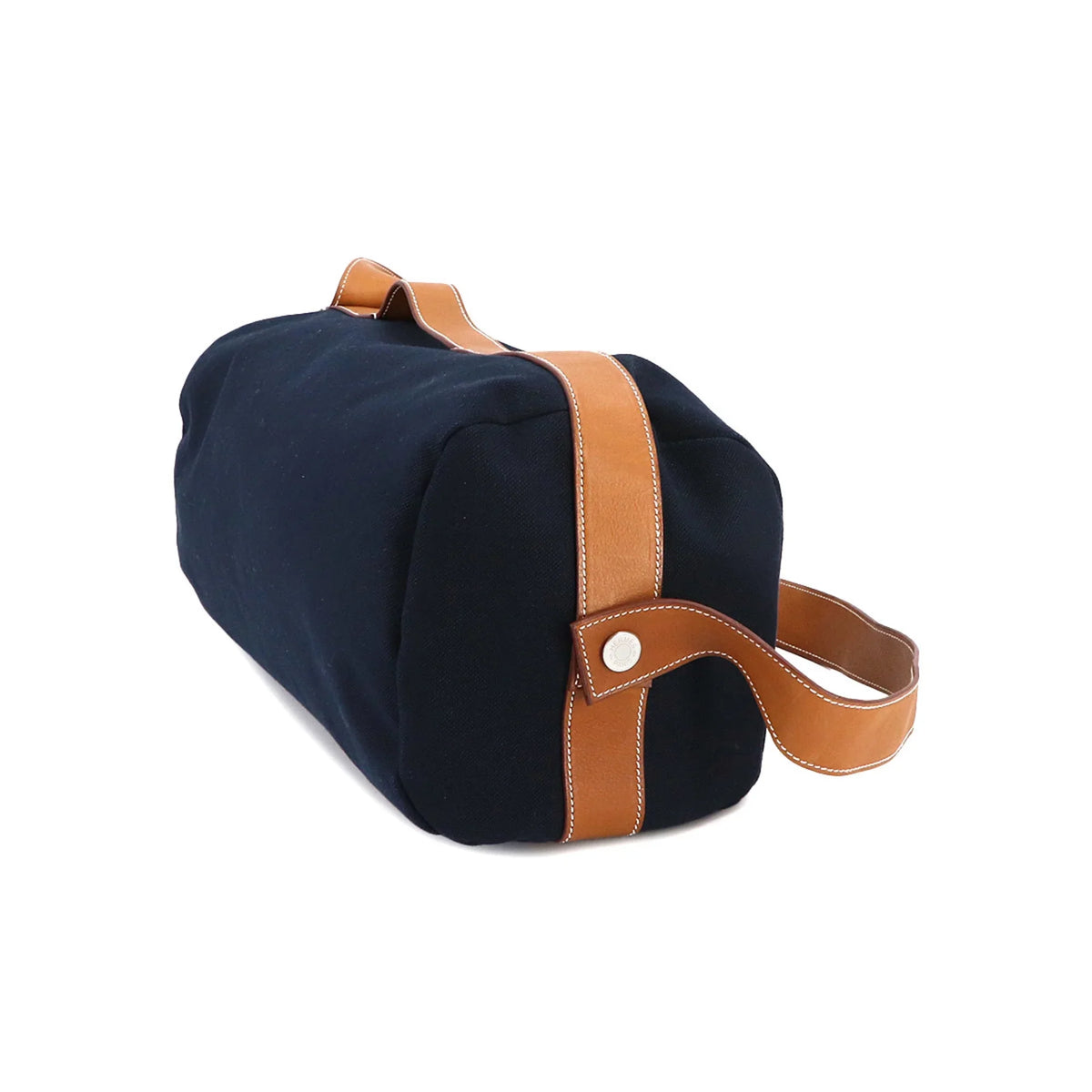 New) Duffel Spudkidskin Hermes Odyssey Gold Canvas Hand (Like Shoulder Marine Tail Gauland 2way Bag Pre-Owned