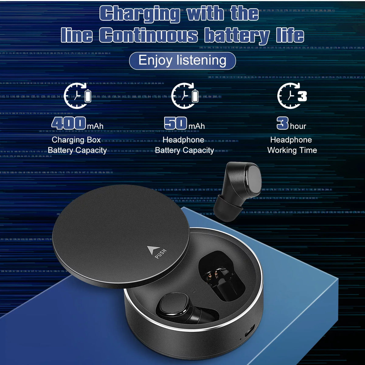 in-Ear Mic Earbuds Built-in Sports 5.0 X7 True Ulefone Earphones Wireless For - Mic Control IPX5 UrbanX Waterproof Touch with Headphones Black Bluetooth Armor Bass Deep 9 Earbuds