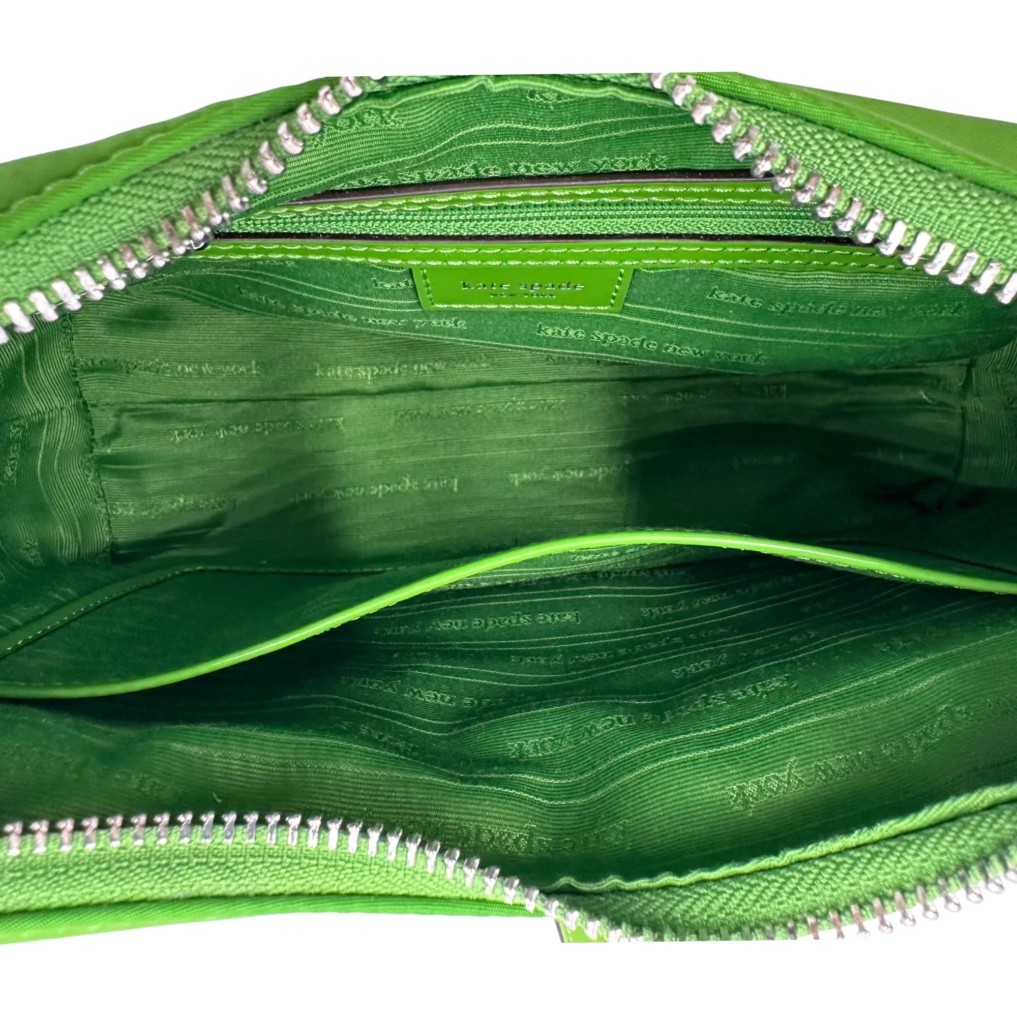 '- Bag Small Spade Shoulder Kate Sam Green KSNYL Nylon Icon