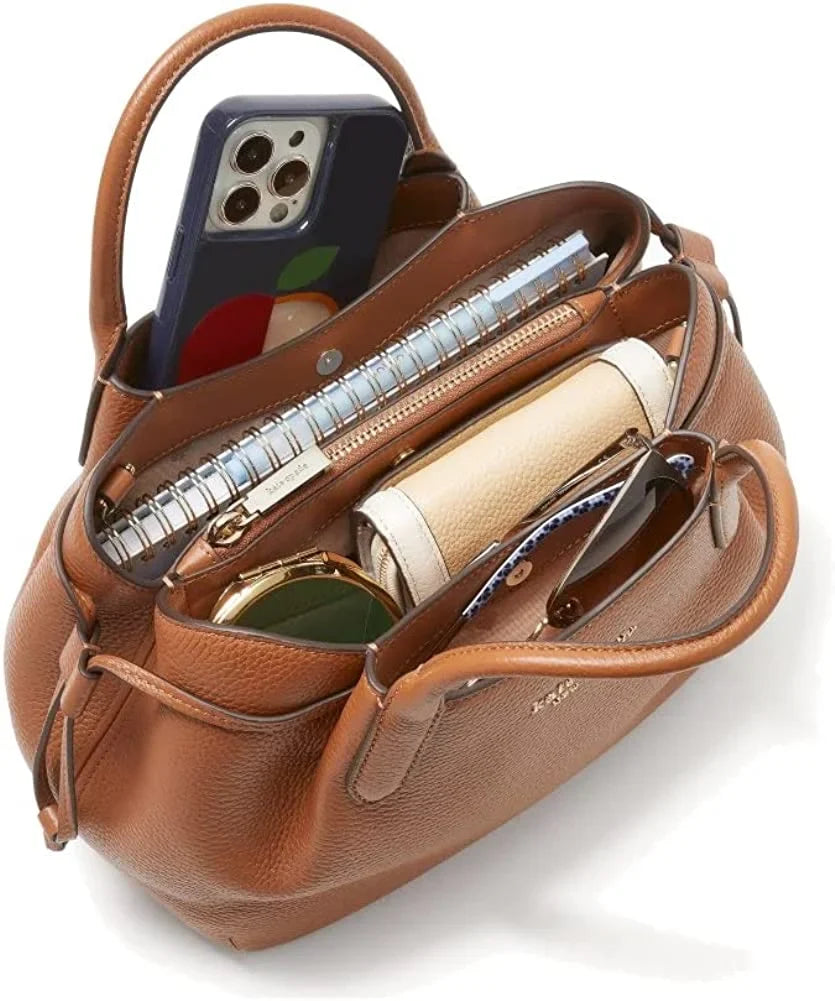 Gingerbread Crossbody Small Satchel Spade Dumpling Leather Purse Kate