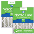 Pack Nordic MERV Pure 20x25x4 5/8) (3 2 Pleated Filters oxygen 13