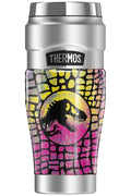Cmyk Stainless Wall, THERMOS Travel Jurassic World STAINLESS 16oz Steel Double Vacuum KING Neon & Tumbler, Scales insulated