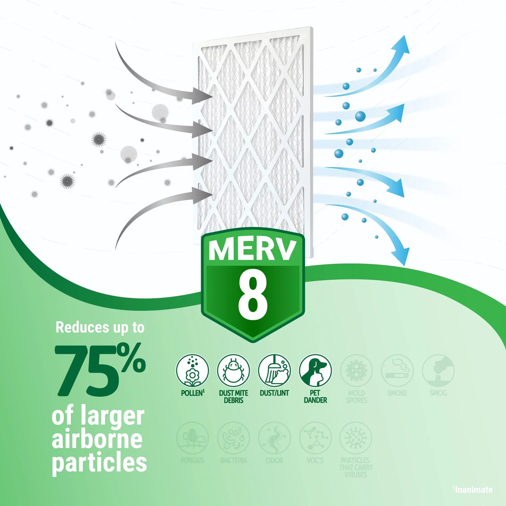 Eliminating Filter Pack) MERV 20x25x2 (4 Accumulair Carbon oxygen Odor 10