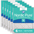 14 6 MERV Nordic Filters 10x24x1 Pure Pack atmospheric Pleated