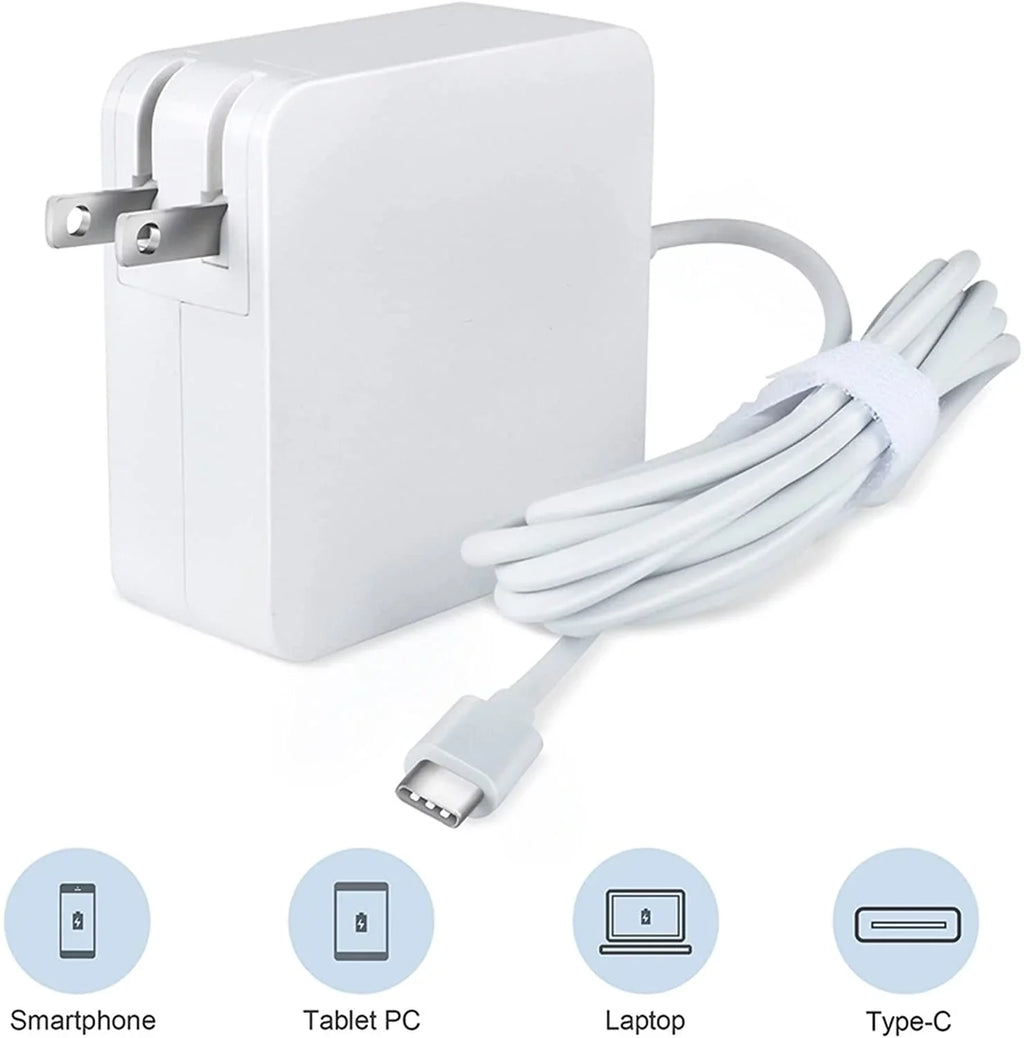 20HY Lenovo Type-C 11e Charger K-MAINS Chromebook 20HW Gen) AC for 5ft Replacement Adapter 65W White Yoga ThinkPad (4th USB-C