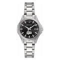 Watch Women's Steel Classic Bulova Montana Black Sport Stainless Grizzlies