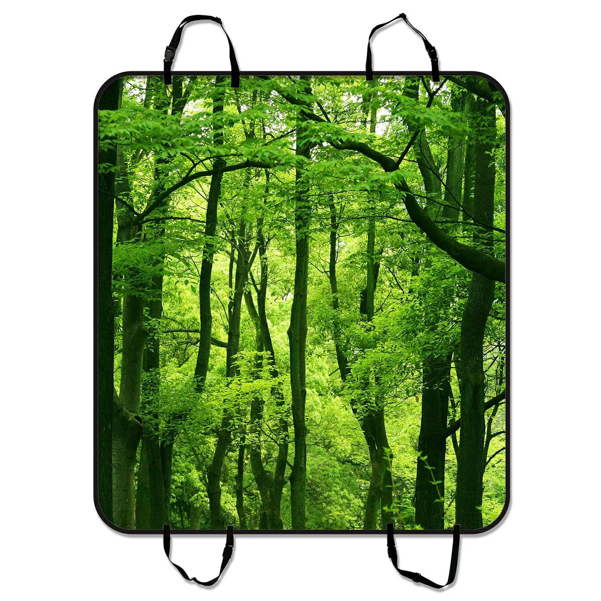 Car Dog SUV 54x60 For Trucks Green GCKG Cars Mat Car Mat Hammock and Forest Beautiful Fresh inches Cargo Mat Seat Pet Cover Trunk Seat