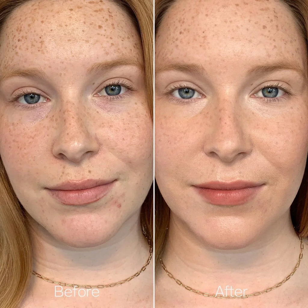 light skin - Hydrating Saie very neutral - - with Concealer Hydrabeam for tones Creamy mL Under Eye 0.2 HB undertones oz/6 + Brightening HALF
