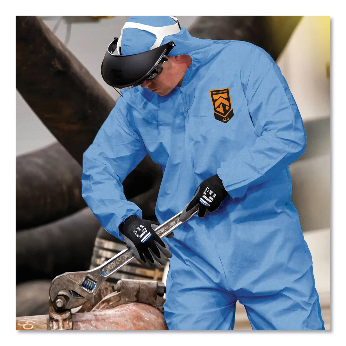 Protection X-large, A20 Coveralls, Particle 24/carton Kcc58514 Kleenguard™ Breathable ,