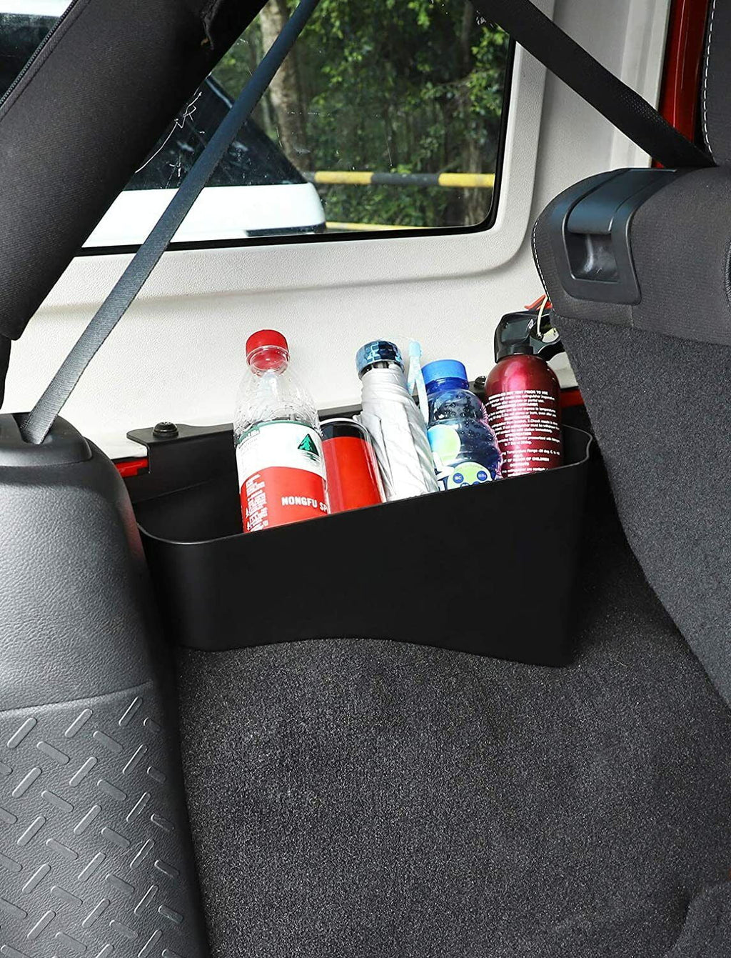 Trunk Rear Storage Tray Wheel Box Teledu Well Bin Organizer
