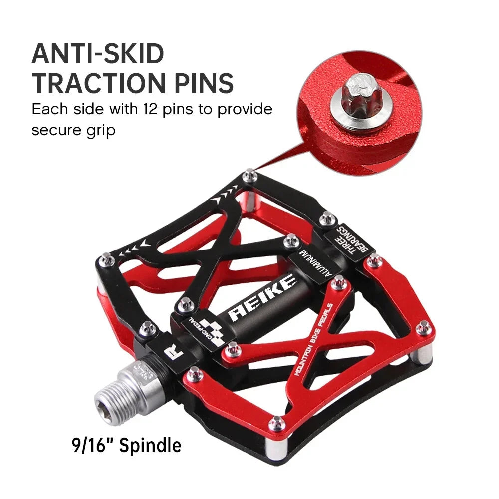 Lightweight MTB Cycling Bike Bike Platform Pedals Mountain Aeike Pedals Bicycle Aluminum Road Pedals