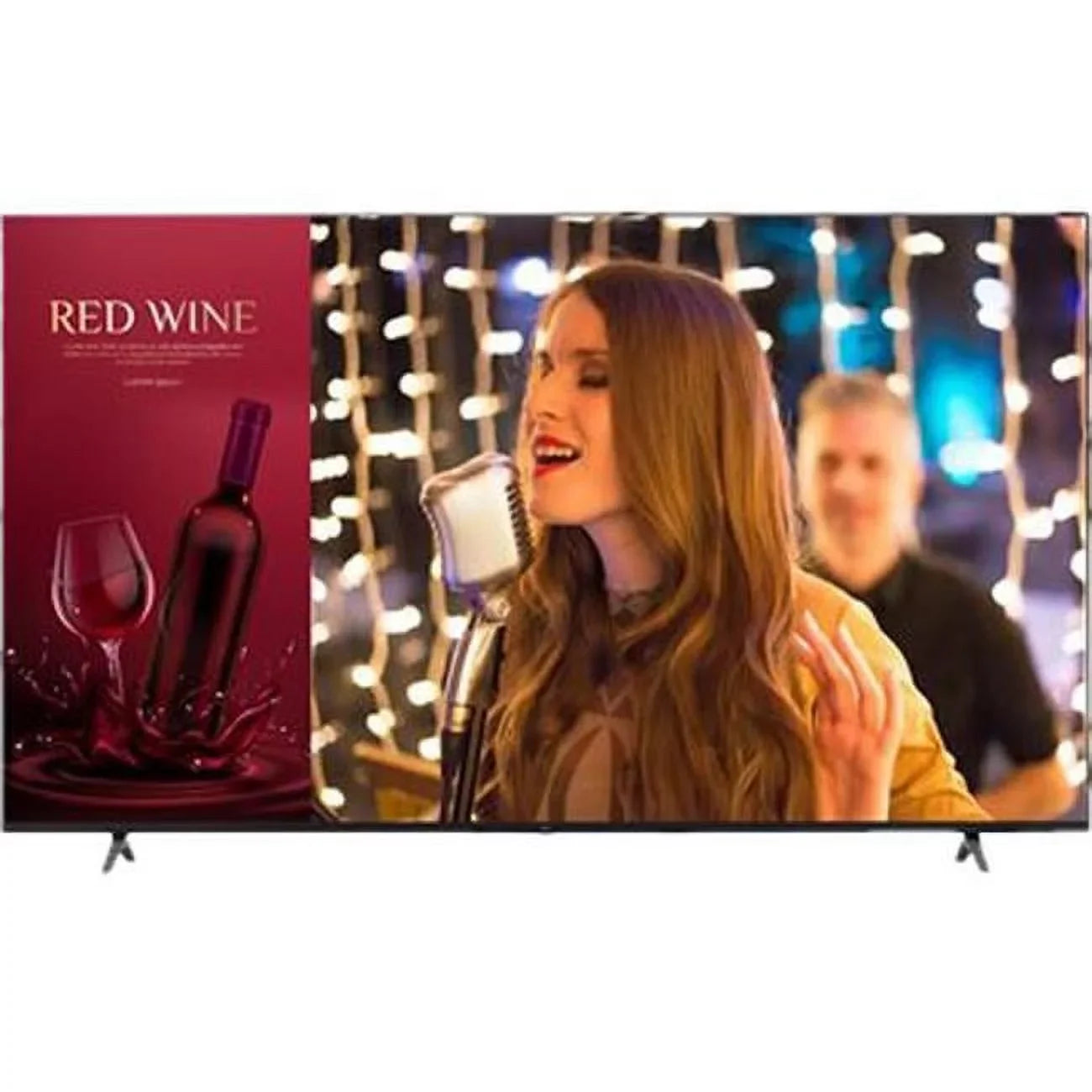 UHD with 2160 Speaker Year 3840 x TV Non-Wifi - TV Warranty LCD TAA in. 75 HDMI & 3
