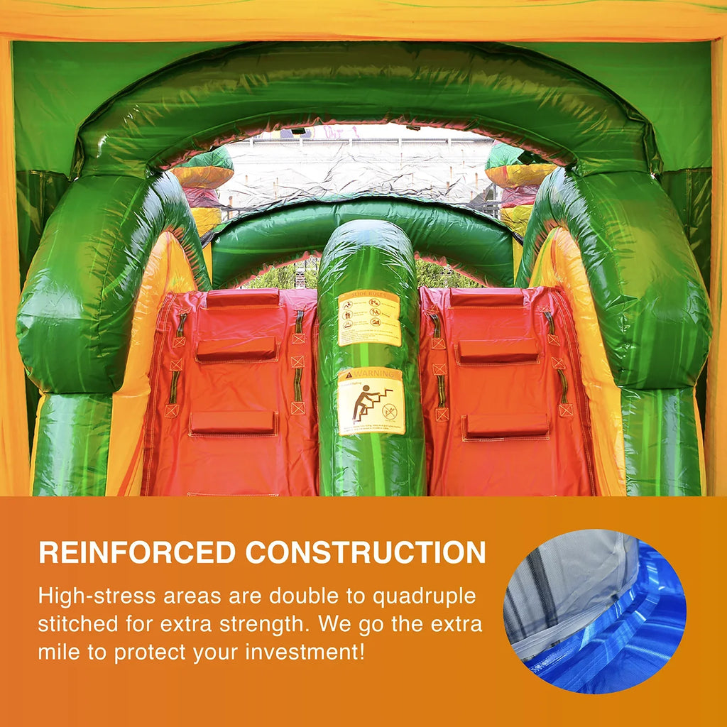 for Water (with Adults Bounce Fiesta Pool Theme Commercial with House Blower), JumpOrange Kids Slide Grade and