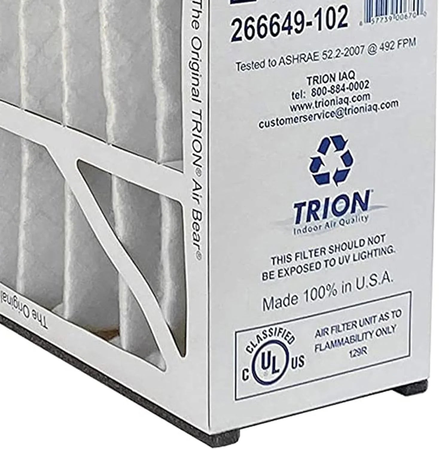 Pack Purifier Cleaner Replacement for Purification Trion Filter atmospheric atmospheric