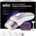 Braun Lumiere Pulsee Intelligent Skin I·Expert Pl7431, Biały I Brązowy - Domowa Alternatywa Dla Lasera, Przewodowa, Z Kieszenią, Brzytwą Gillette Venu
