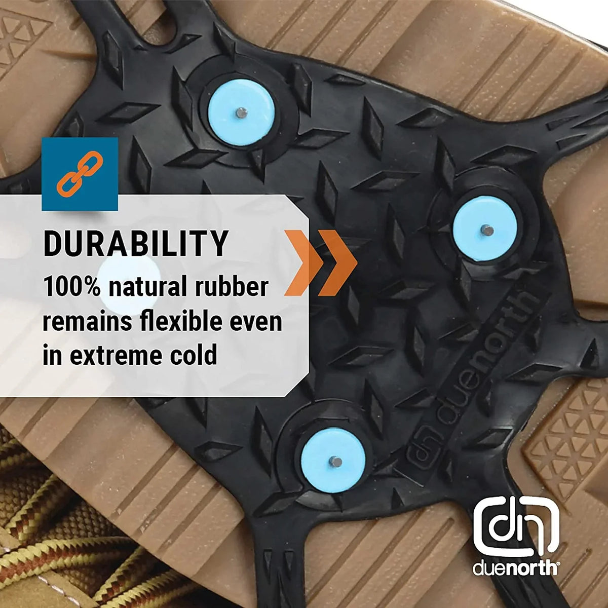 North Small Due Aids Pro Size Spikes w/Tungsten Everyday Carbide Traction Medium