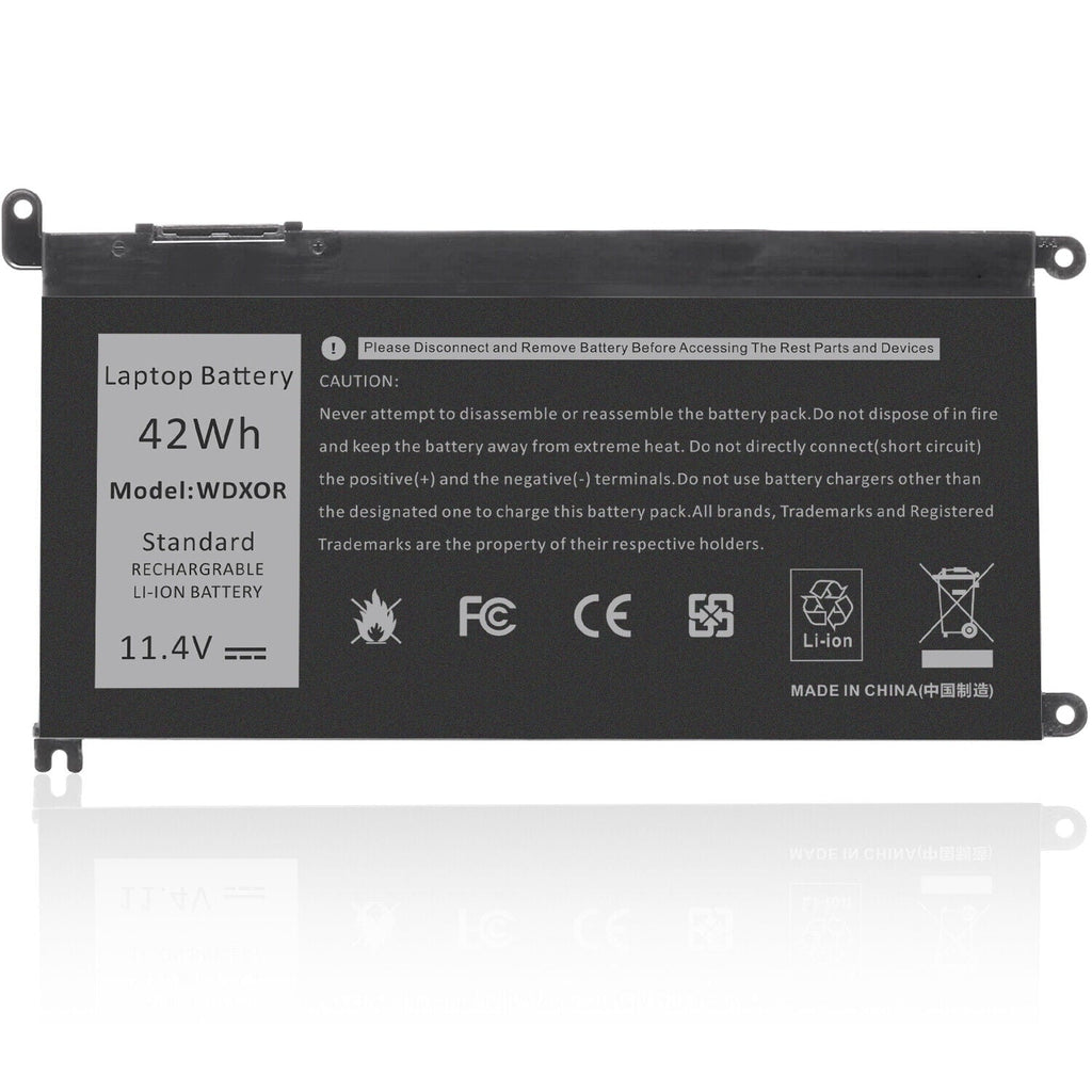 42Wh 3190 Dell 3380 WDX0R 3180 Latitude Battery 3379 3300 3390 3-Cell for WDXOR