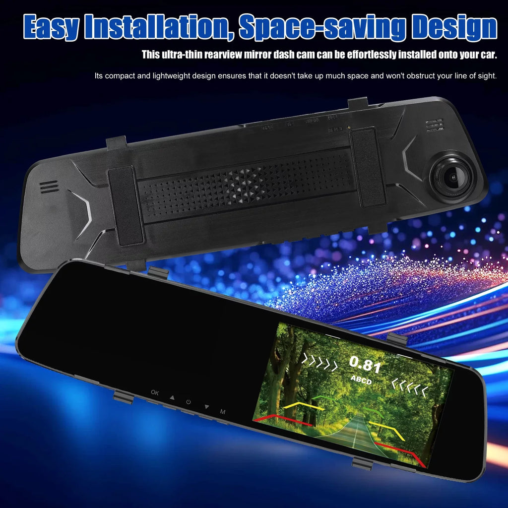 Rear Dual Camera 4.3 Dazzduo Camera,Camera Reco 4.3 Dash Screen Inch Radars Dash Dual 1080P Screen Rear Dash Cam Support Radars Rear Rear Dash Camera Inch 4 Inch Radars Reverse DVR Reverse
