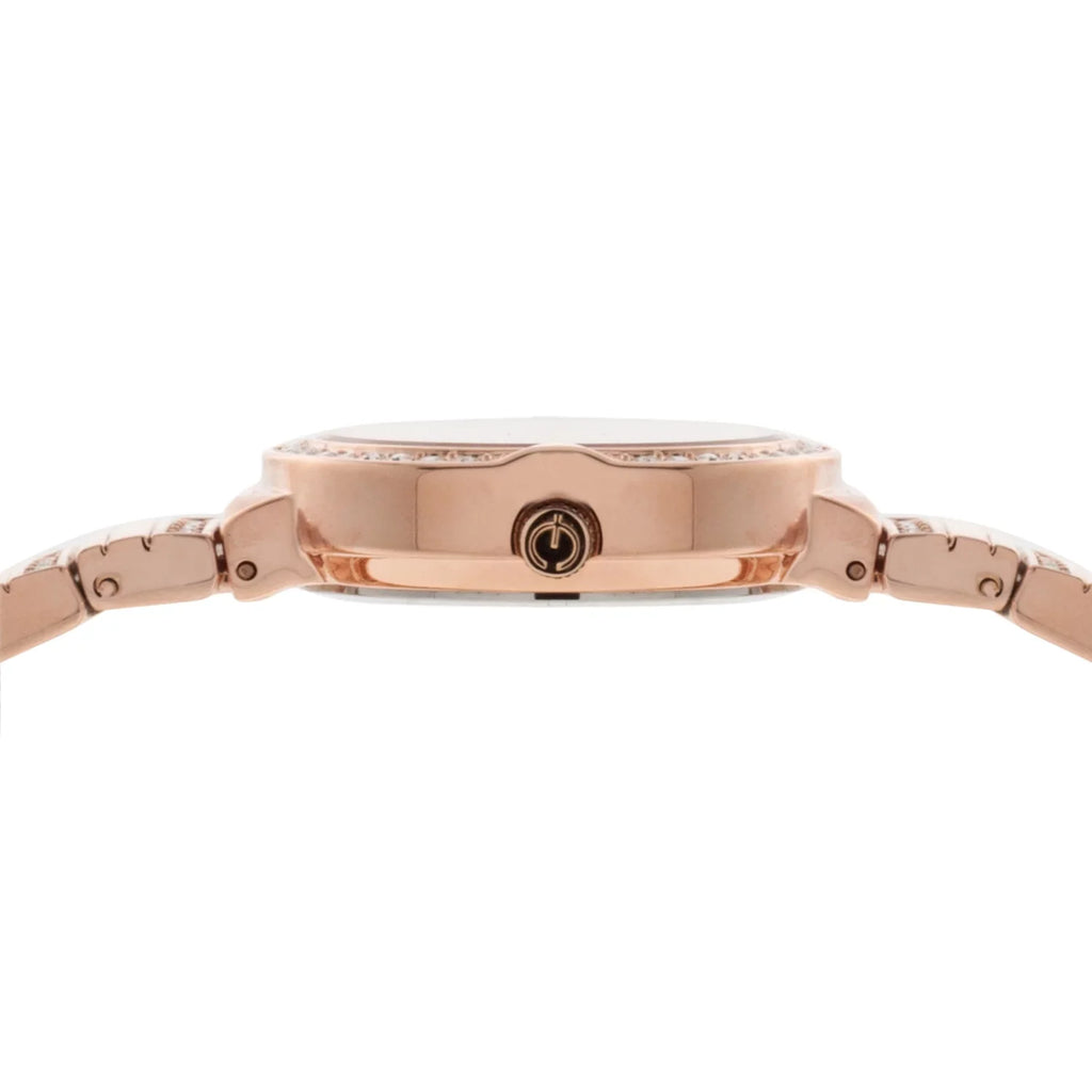 3pc Female (EG160012RGST) Set and Analog Adult Gold Elgin in Rose Watch Bracelet