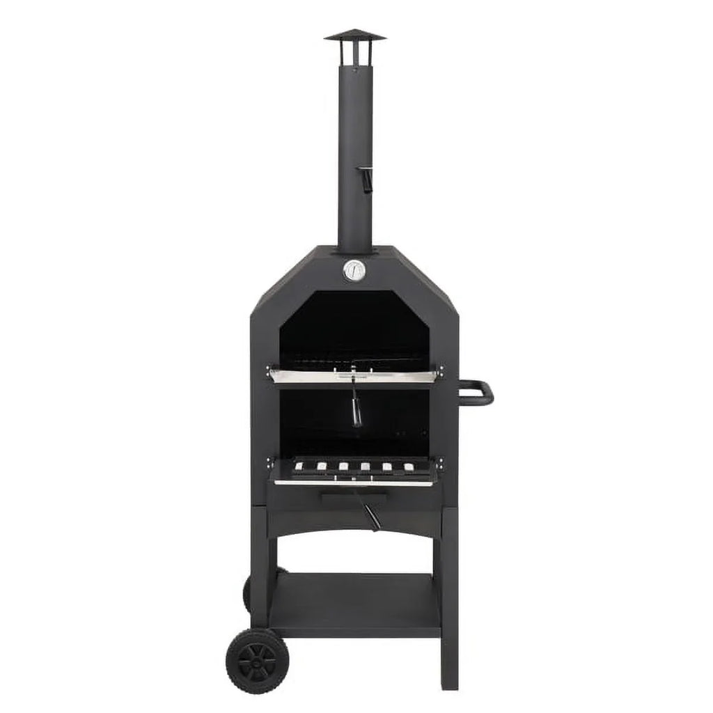Stone, Camping for Pizza Outdoor Peel, Pizza Rack, Wood and Pizza with Backyard Oven Grill Fithood Fired