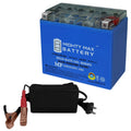 '+ Kawasaki Battery 4Amp Ski GEL Charger YTX20L-BS JS550 Jet 12V for
