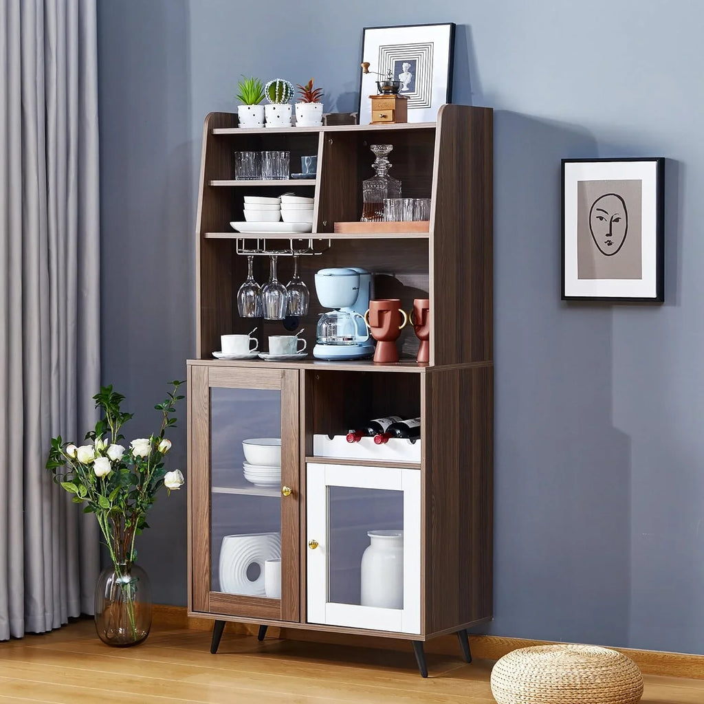 Cabinet and Mix Rack Cabinet Shelves Dining with Kitchen Locker Cabinets Multifunctional Wine Room Cabinet Locker Living for TJUNBOLIFE Home of Cabinet Locker Bedroom Room