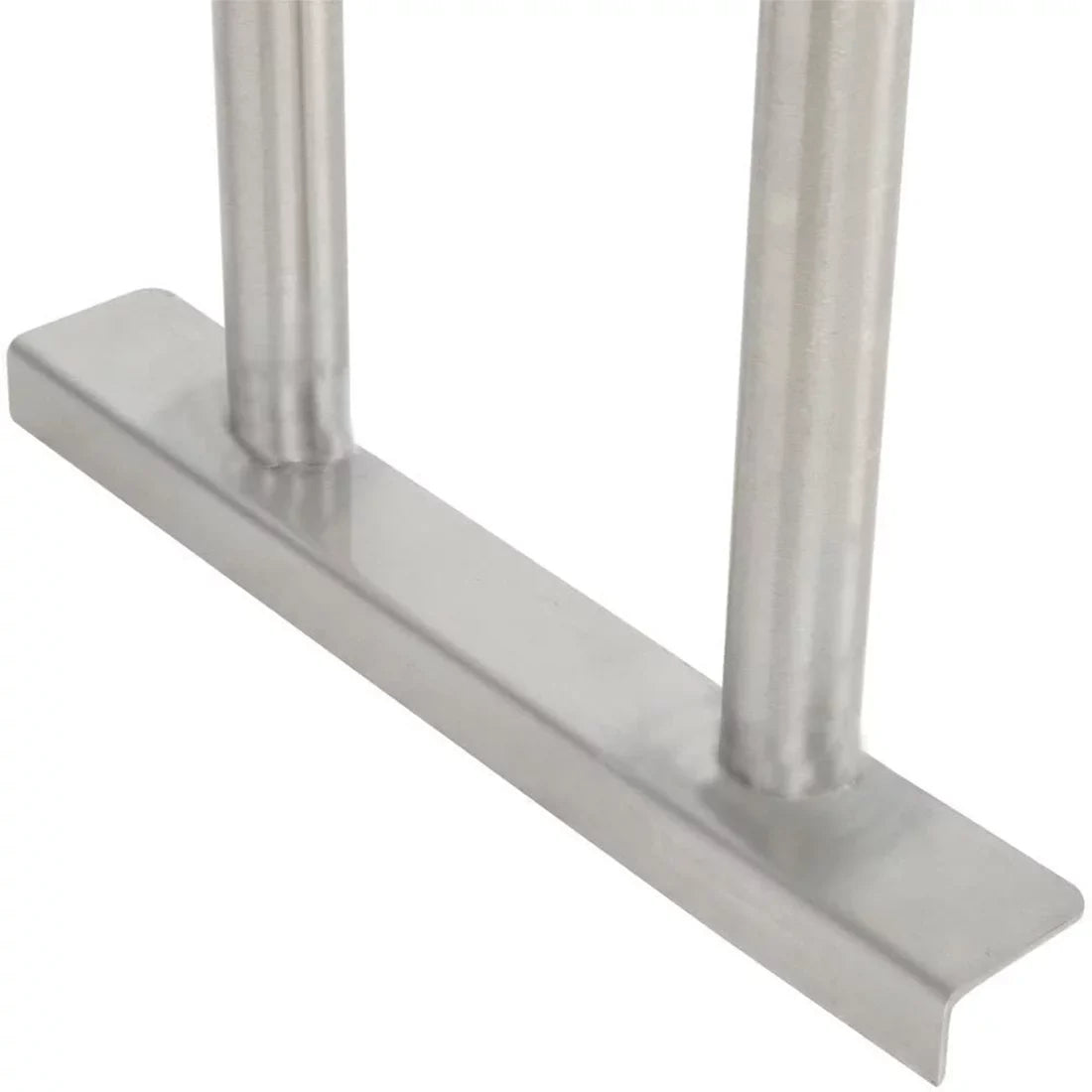 Table With Two 12" Overshelf Kitchen Steel Prep Shelving Tier Wide Metal & 30" Table Shelves Double Combo Work | Stainless 24" | x